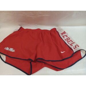 Nike Ole Miss Rebels Running Shorts Women's Red White Blue Athletic